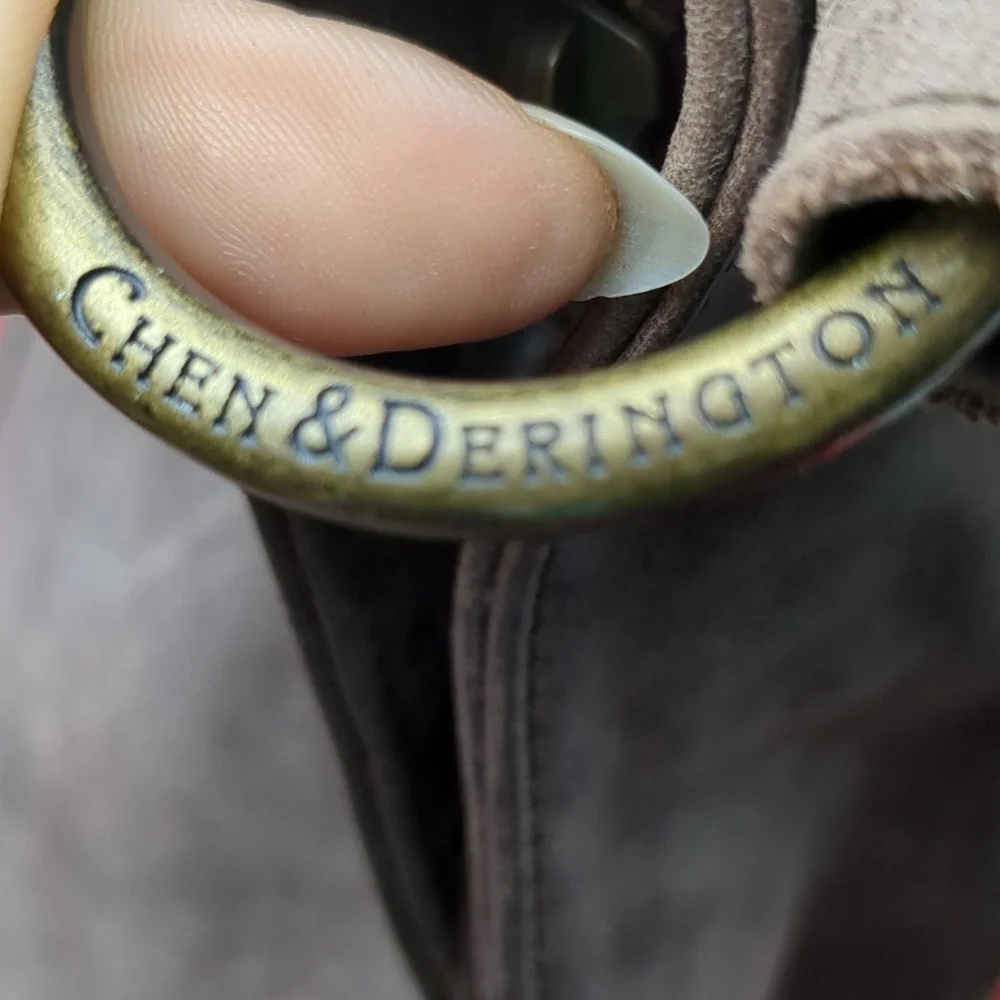 Chen and Derington leather bag
